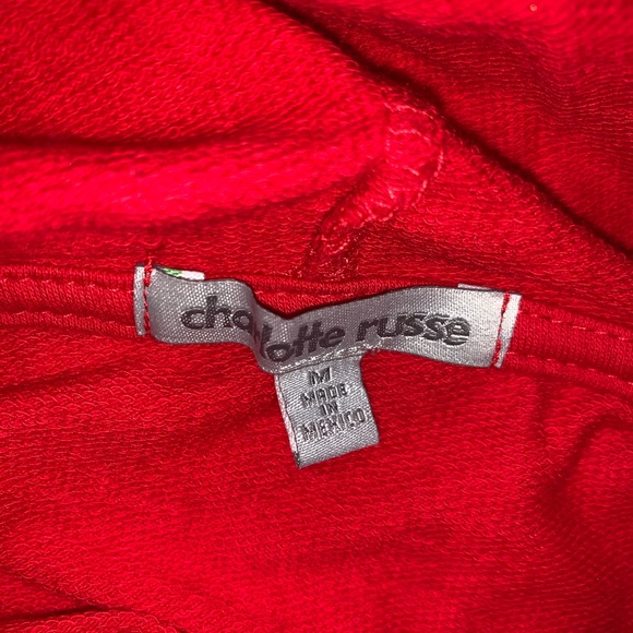 Boxy Red Hoodie - Picture 3 of 3